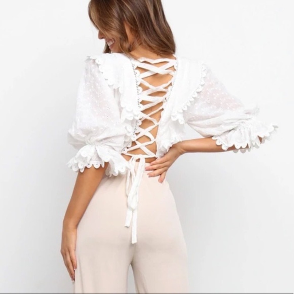 Petal and Pup VARSHA Top White
